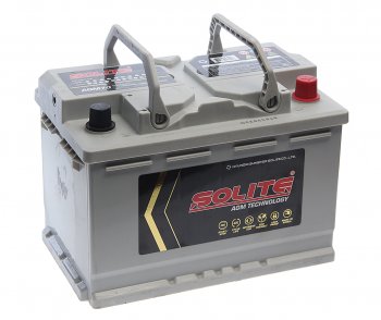 25 499 р. Аккумулятор SOLITE AGM 70Ач обратная полярность SOLITE 6ст70(0) agm70l  с доставкой в г. Керчь. Увеличить фотографию 2