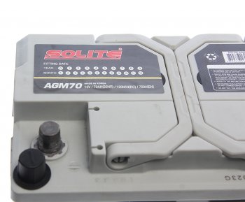 25 499 р. Аккумулятор SOLITE AGM 70Ач обратная полярность SOLITE 6ст70(0) agm70l  с доставкой в г. Керчь. Увеличить фотографию 3