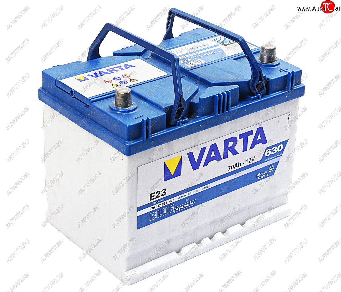 14 999 р. Аккумулятор VARTA Blue Dynamic 70Ач обратная полярность VARTA 6ст70(0) е23  с доставкой в г. Керчь