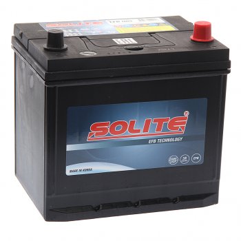 Аккумулятор SOLITE EFB Asia 70Ач обратная полярность SOLITE 6ст70(0) q85l