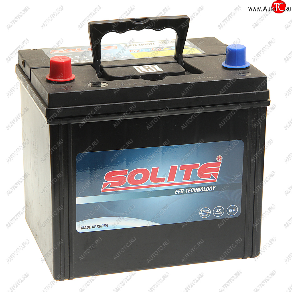 15 949 р. Аккумулятор SOLITE EFB Asia 70Ач SOLITE 6ст70(1) q85r  с доставкой в г. Керчь