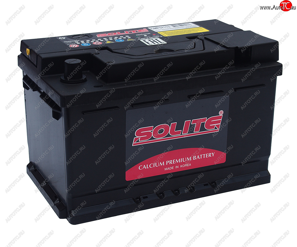 10 999 р. Аккумулятор SOLITE 71Ач обратная полярность,низкий SOLITE 6ст71(0) cmf 57113  с доставкой в г. Керчь