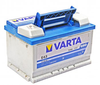 16 949 р. Аккумулятор VARTA Blue Dynamic 72Ач обратная полярность, низкий VARTA 6ст72(0) е43  с доставкой в г. Керчь. Увеличить фотографию 1