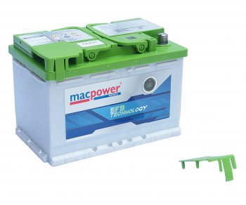 15 999 р. Аккумулятор MACPOWER EFB 72Ач обратная полярность MACPOWER 6ст72(0) smf54523  с доставкой в г. Керчь. Увеличить фотографию 2