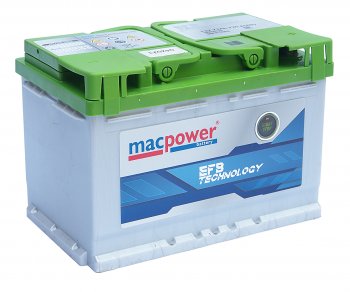15 999 р. Аккумулятор MACPOWER EFB 72Ач обратная полярность MACPOWER 6ст72(0) smf54523  с доставкой в г. Керчь. Увеличить фотографию 1