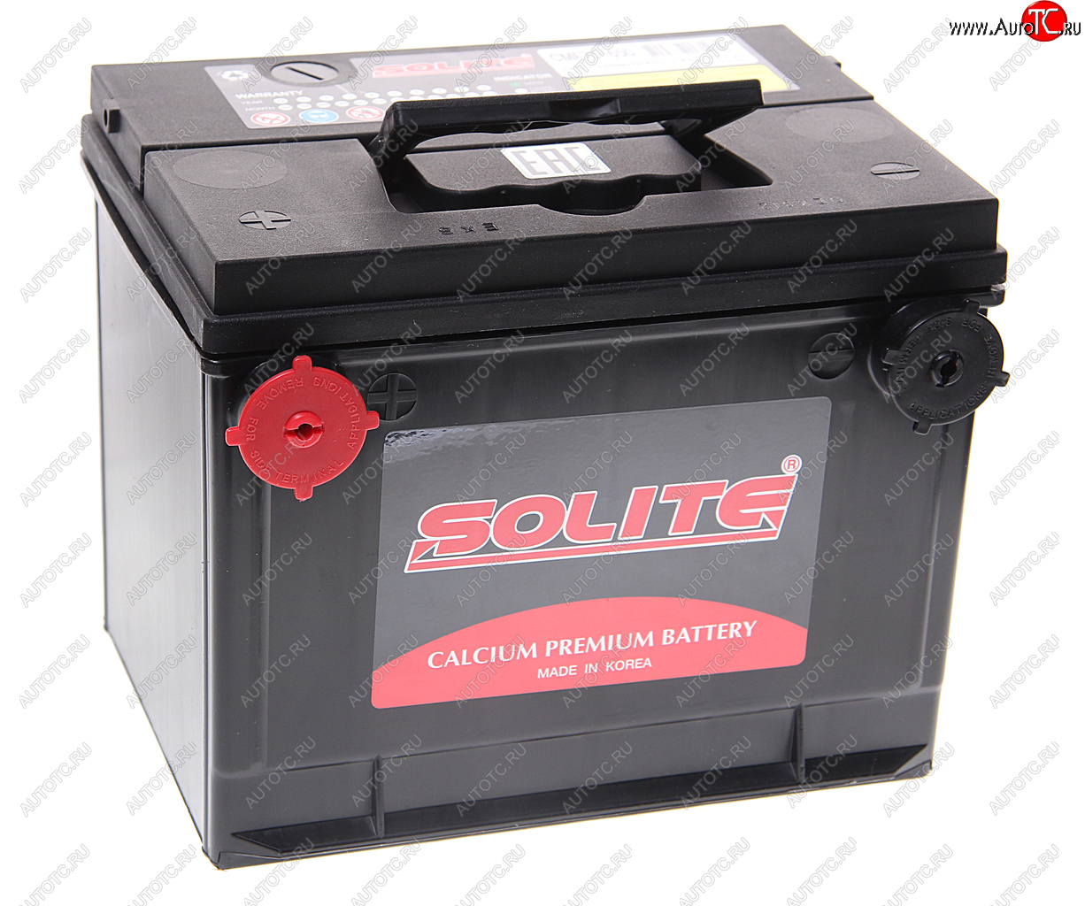 14 349 р. Аккумулятор SOLITE 75Ач боковые клеммы SOLITE 6ст75(1) cmf 75-650  с доставкой в г. Керчь