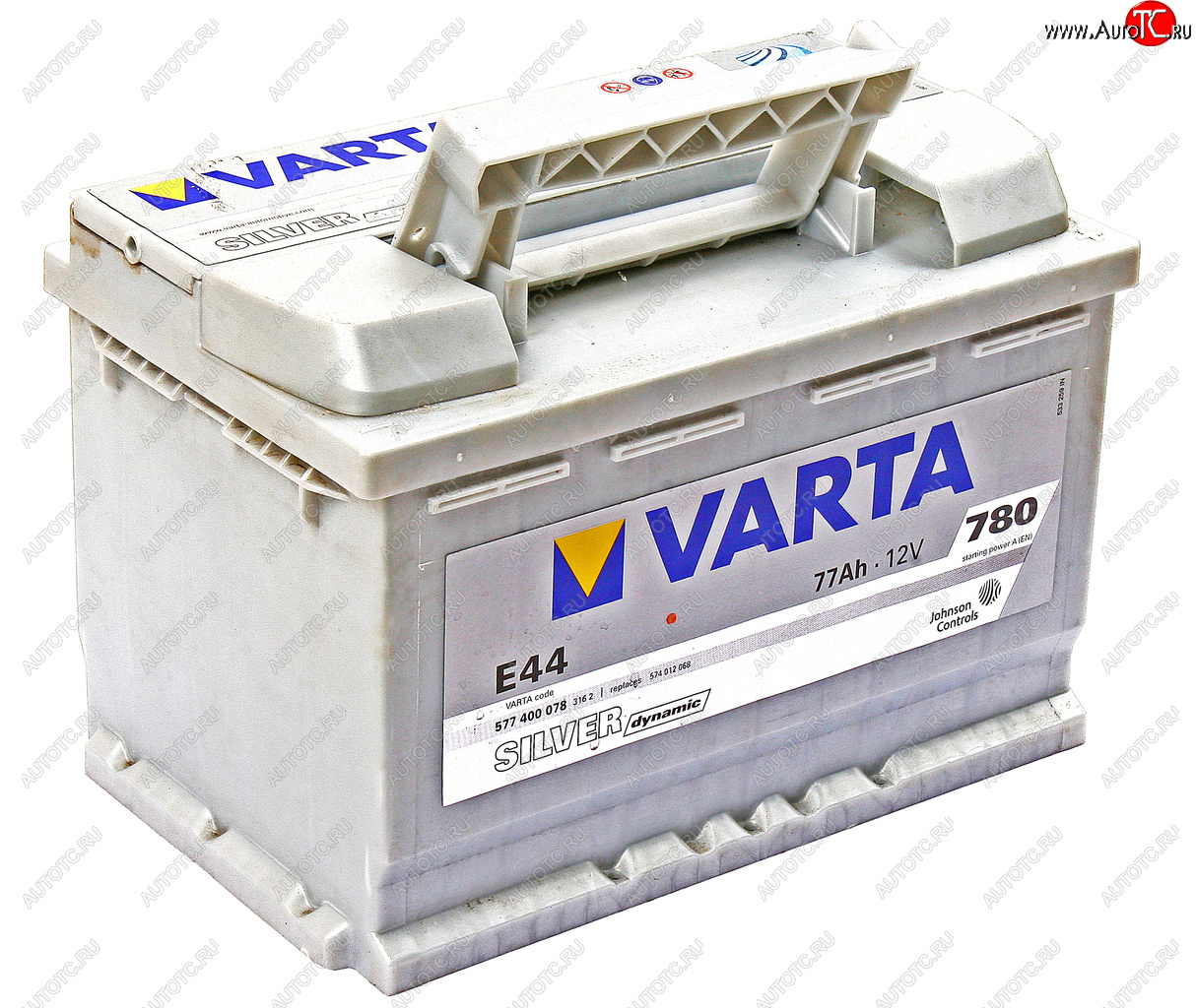 18 699 р. Аккумулятор VARTA Silver Dynamic 77Ач обратная полярность VARTA 6ст77(0) е44  с доставкой в г. Керчь
