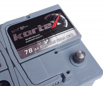 13 599 р. Аккумулятор KORTEX SILVER Dynamic 78Ач обратная полярность KORTEX 6ст78(0) smf578400  с доставкой в г. Керчь. Увеличить фотографию 4