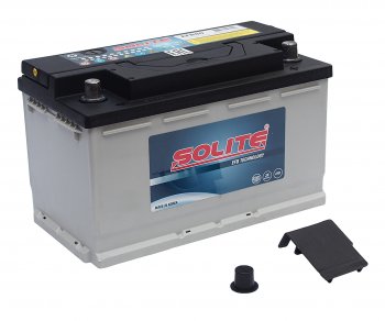 20 099 р. Аккумулятор SOLITE EFB 80Ач обратная полярность SOLITE 6ст80(0) efb80  с доставкой в г. Керчь. Увеличить фотографию 2