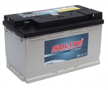 20 099 р. Аккумулятор SOLITE EFB 80Ач обратная полярность SOLITE 6ст80(0) efb80  с доставкой в г. Керчь. Увеличить фотографию 1