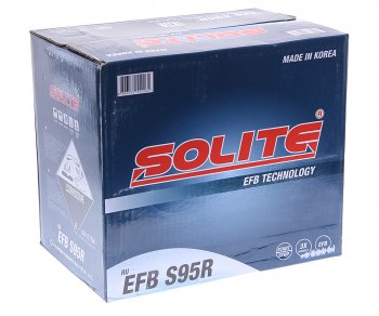 18 449 р. Аккумулятор SOLITE EFB Asia 80Ач SOLITE 6ст80(1) s95r  с доставкой в г. Керчь. Увеличить фотографию 3