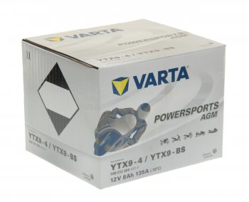4 899 р. Аккумулятор VARTA MOTO AGM 8Ач VARTA 6ст8 508 012 008 (ytx9-4(bs))  с доставкой в г. Керчь. Увеличить фотографию 2