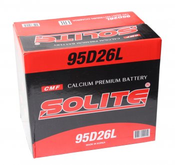 13 599 р. Аккумулятор SOLITE 85Ач обратная полярность SOLITE 6ст85(0) 95d26l  с доставкой в г. Керчь. Увеличить фотографию 3