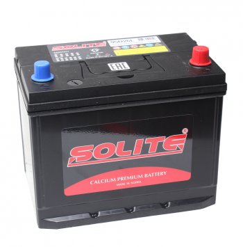 13 599 р. Аккумулятор SOLITE 85Ач обратная полярность SOLITE 6ст85(0) 95d26l  с доставкой в г. Керчь. Увеличить фотографию 1