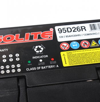 13 599 р. Аккумулятор SOLITE 85Ач SOLITE 6ст85(1) 95d26r  с доставкой в г. Керчь. Увеличить фотографию 2