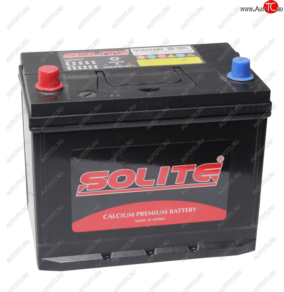 13 599 р. Аккумулятор SOLITE 85Ач SOLITE 6ст85(1) 95d26r  с доставкой в г. Керчь