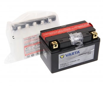 6 949 р. Аккумулятор VARTA MOTO AGM 8Ач VARTA 6ст8 ttz10s-4(bs)  с доставкой в г. Керчь. Увеличить фотографию 1