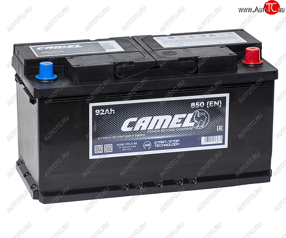 14 999 р. Аккумулятор CAMEL AGM 92Ач обратная полярность CAMEL 6ст92(0) l5  с доставкой в г. Керчь