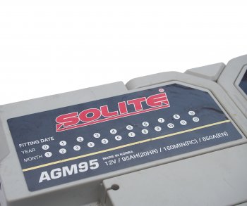 30 999 р. Аккумулятор SOLITE AGM 95Ач обратная полярность SOLITE 6ст95(0) agm95l  с доставкой в г. Керчь. Увеличить фотографию 4