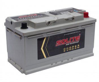 30 999 р. Аккумулятор SOLITE AGM 95Ач обратная полярность SOLITE 6ст95(0) agm95l  с доставкой в г. Керчь. Увеличить фотографию 1