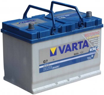 19 999 р. Аккумулятор VARTA Blue Dynamic 95Ач обратная полярность VARTA 6ст95(0) g7  с доставкой в г. Керчь. Увеличить фотографию 1