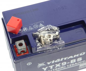 3 599 р. Аккумулятор YIGITAKU MOTO GEL 9А/ч MACPOWER 6ст9 ytx9-bs(mf) MACPOWER 6ст9 ytx9-bs(mf)  с доставкой в г. Керчь. Увеличить фотографию 2