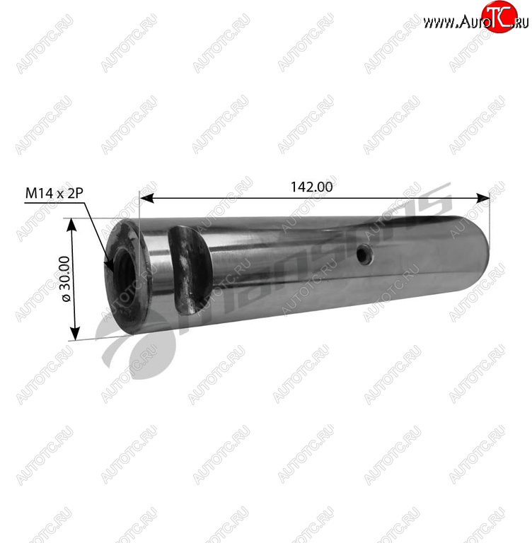 399 р. Палец MAN F90 рессоры нижний (30х142) MANSONS MANSONS 700.014  с доставкой в г. Керчь