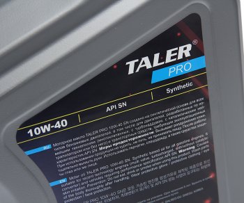 2 659 р. Масло моторное PRO SN 10W40 синт.4л TALER TALER 700412  с доставкой в г. Керчь. Увеличить фотографию 2