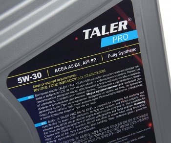 4 099 р. Масло моторное PRO A5B5 5W30 синт.4л TALER TALER 700413  с доставкой в г. Керчь. Увеличить фотографию 2