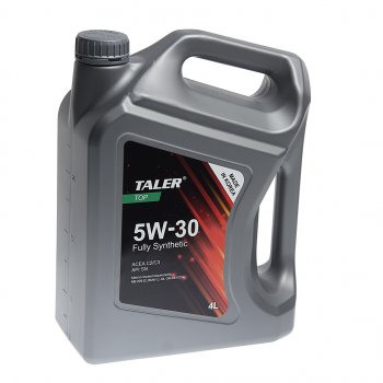 3 899 р. Масло моторное TOP C2C3 5W30 синт.4л TALER TALER 700415  с доставкой в г. Керчь. Увеличить фотографию 1