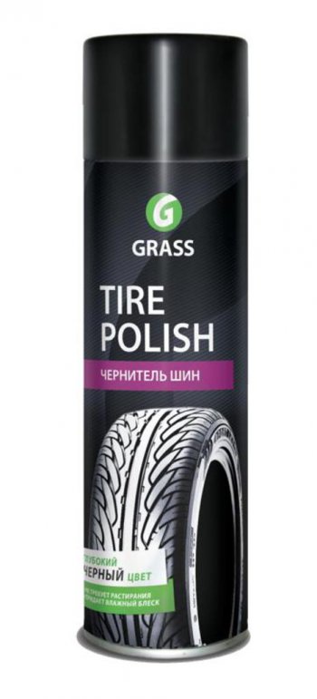 519 р. Чернитель шин 650мл аэрозоль Tire Polish GRASS GRASS 700670  с доставкой в г. Керчь. Увеличить фотографию 1