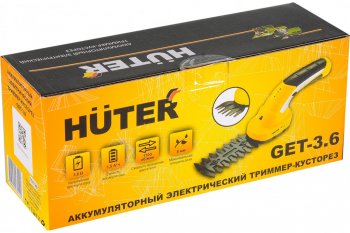 2 579 р. Кусторез (триммер) аккумуляторный 3.6В 1.5Ач HUTER HUTER 70128  с доставкой в г. Керчь. Увеличить фотографию 10