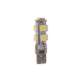 128 р. Лампа светодиодная 24V W5W T10 W2.1x9.5d 6000K 9 LED с обманкой CANbus MEGAPOWER MEGAPOWER-AUTOMOTIVE 70215w-24  с доставкой в г. Керчь. Увеличить фотографию 2
