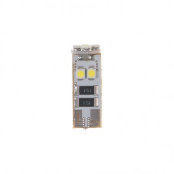 152 р. Лампа светодиодная 12V W5W T10 W2.1x9.5d 6000K 8 LED с обманкой CANbus MEGAPOWER MEGAPOWER-AUTOMOTIVE 70222w  с доставкой в г. Керчь. Увеличить фотографию 2