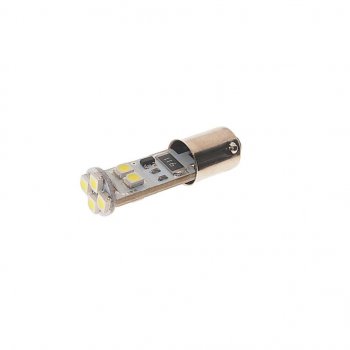 169 р. Лампа светодиодная 24V T4W BA9s 6000K 8 светодиодов с обманкой CANbus MEGAPOWER MEGAPOWER-AUTOMOTIVE 70223w-24  с доставкой в г. Керчь. Увеличить фотографию 2