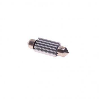 83 р. Лампа светодиодная 12V C5W SV8.5-8 6000K двухцокольная 4 светодиода с обманкой CANbus MEGAPOWER MEGAPOWER-AUTOMOTIVE 70232w  с доставкой в г. Керчь. Увеличить фотографию 2