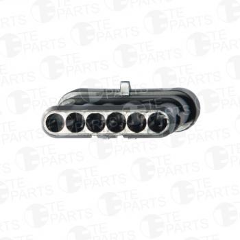 699 р. Разъем IVECO электрический (6-ти контактный) (7813067+7813062) TE PARTS TE PARTS 7113029  с доставкой в г. Керчь. Увеличить фотографию 2