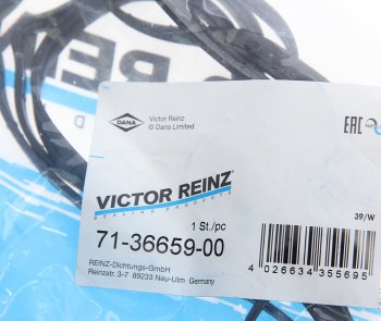2 589 р. Прокладка крышки клапанной FORD Focus (04-),Mondeo (07-) (1.6) VICTOR REINZ VICTOR REINZ 71-36659-00  с доставкой в г. Керчь. Увеличить фотографию 3