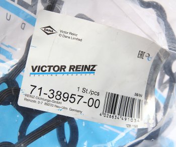 1 449 р. Прокладка крышки клапанной AUDI A4 (08-15),A6 (06-) левой VICTOR REINZ VICTOR REINZ 71-38957-00  с доставкой в г. Керчь. Увеличить фотографию 3