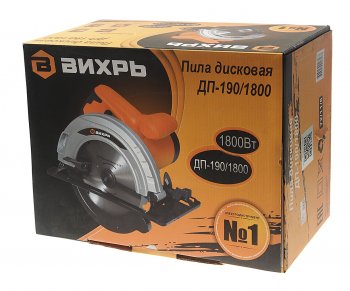 6 399 р. Пила циркулярная 1800Вт 190мм 5500обмин. ВИХРЬ ВИХРЬ 72116  с доставкой в г. Керчь. Увеличить фотографию 4