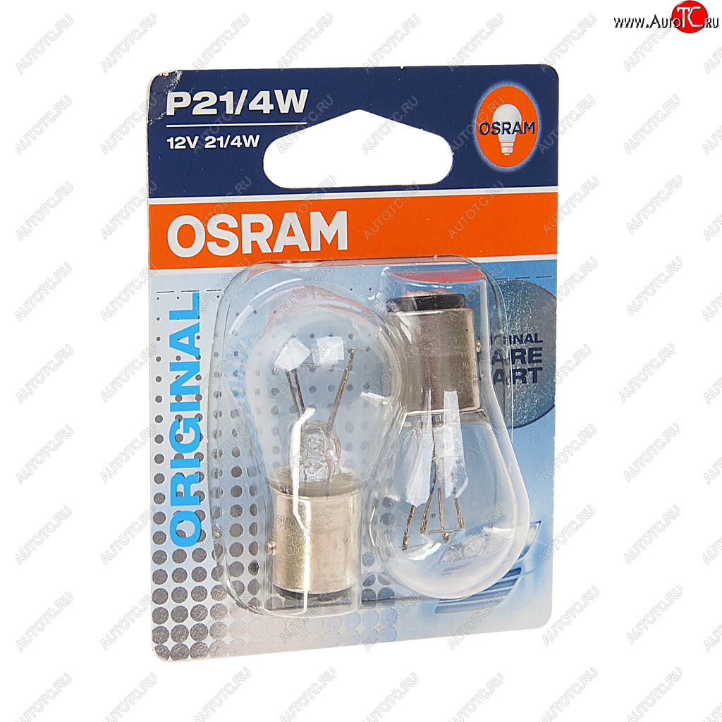 286 р. Лампа 12V P214W BAZ15d блистер (2шт.) OSRAM OSRAM 7225-02b  с доставкой в г. Керчь