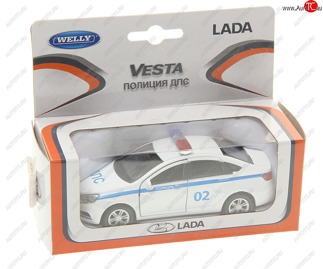 849 р. Модель автомобиля ЛАДА Vesta металлическая WELLY WELLY 727024727048727031  с доставкой в г. Керчь
