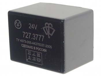 439 р. Реле стеклоочистителя МАЗ 24V ЭНЕРГОМАШ ЭНЕРГОМАШ 727.3777  с доставкой в г. Керчь. Увеличить фотографию 1