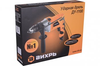 4 199 р. Дрель ударная 1100Вт ВИХРЬ ВИХРЬ 7284  с доставкой в г. Керчь. Увеличить фотографию 21