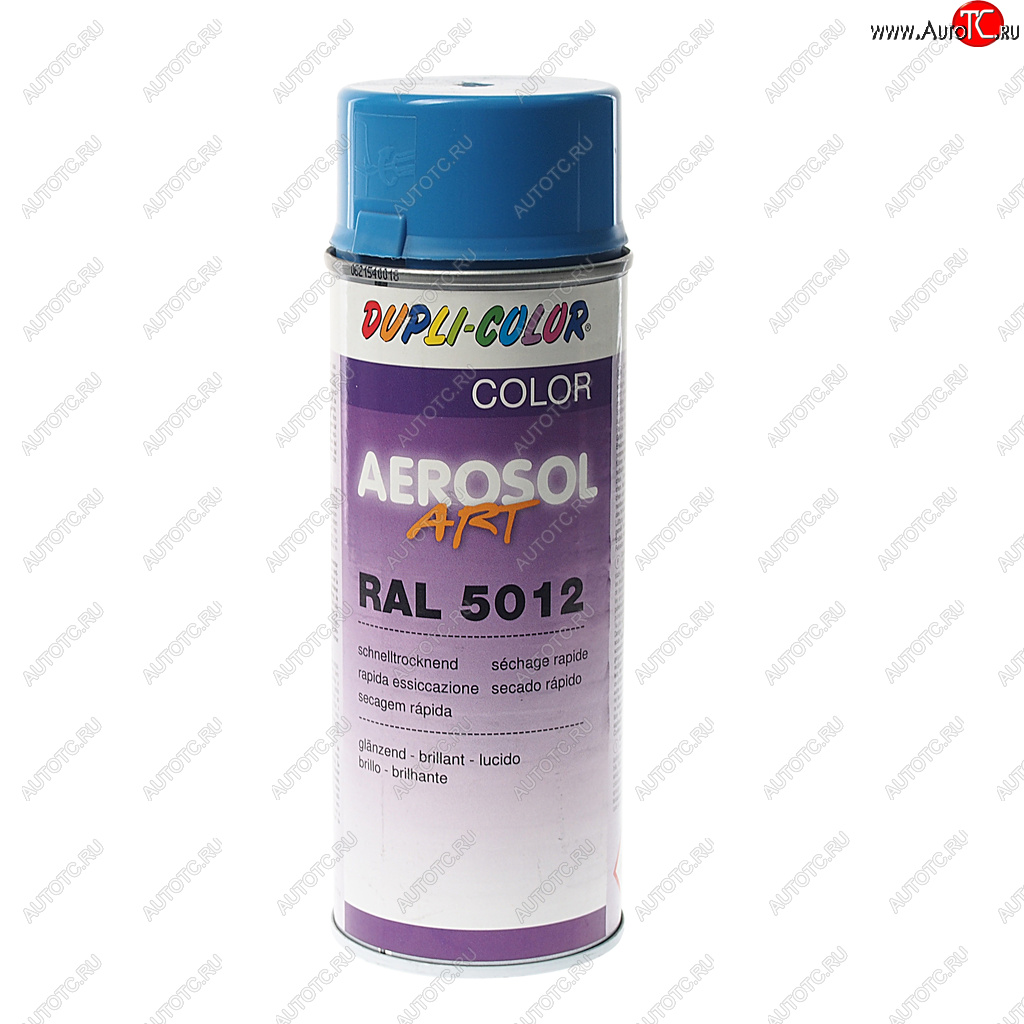 254 р. Краска голубая глянцевая 400мл RAL5012 DUPLI COLOR DUPLI COLOR 733017  с доставкой в г. Керчь