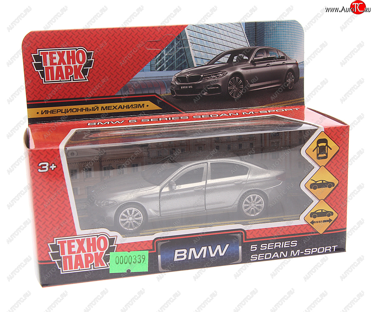 899 р. Модель автомобиля BMW 5 металлическая ТЕХНОПАРК ТЕХНОПАРК 736948  с доставкой в г. Керчь