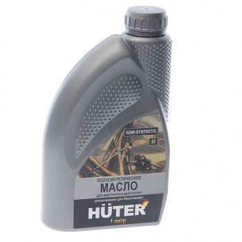 449 р. Масло моторное для 2-х тактных двигателей 2T псинт.1л HUTER HUTER 73832  с доставкой в г. Керчь. Увеличить фотографию 1