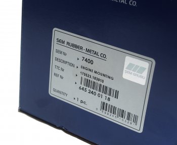 4 949 р. Опора КПП MERCEDES задняя SE-M SE-M 7400 SE-M 7400  с доставкой в г. Керчь. Увеличить фотографию 4