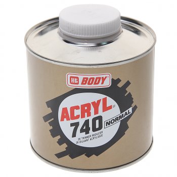 699 р. Растворитель ACRYL 740 Normal 0.5л BODY BODY 7400000000  с доставкой в г. Керчь. Увеличить фотографию 1