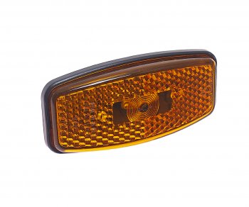 299 р. Фонарь габаритный ГАЗ,ПАЗ,КАМАЗ,МАЗ (оранжевый 1224V, AMP) АЭК АВТОЭЛЕКТРОКОНТАКТ 74.3731гф1-25  с доставкой в г. Керчь. Увеличить фотографию 1